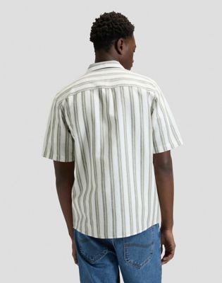 Regular Short Sleeve Lee Shirt Lichen Cove Stripe, Lee