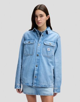 Workwear Relaxed Overshirt in Just Me