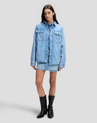 Workwear Relaxed Overshirt in Just Me