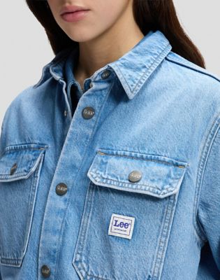 Workwear Relaxed Overshirt in Just Me