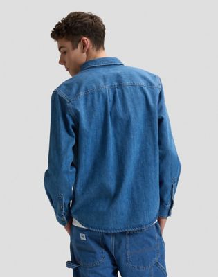 Lee Workwear Relaxed Button Down No Pocket Shirt Edgar, Lee
