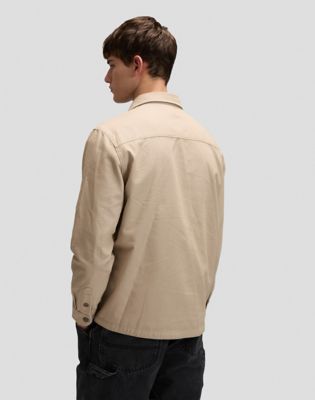 Lee Workwear Relaxed Overshirt Perfect Khaki, Lee