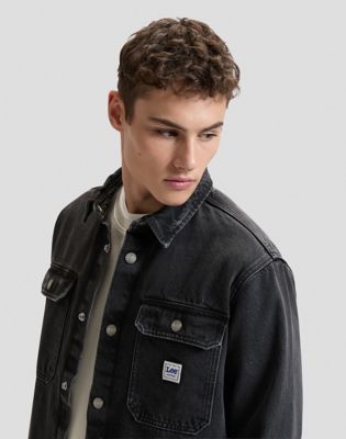 Workwear Relaxed Overshirt in Rekindle