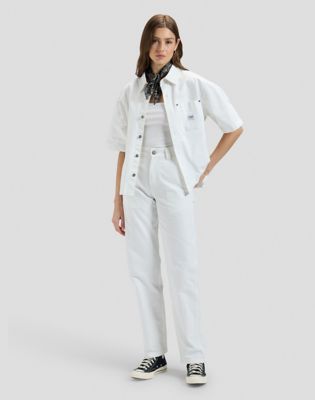 Workwear Loose Shirt in Bright White