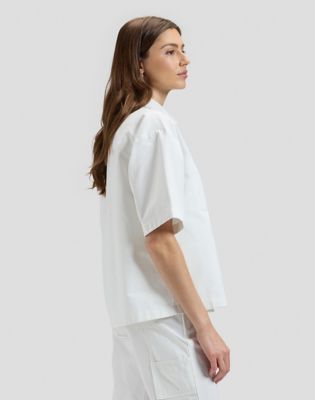 Workwear Loose Shirt in Bright White