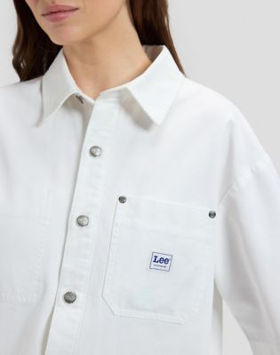 Workwear Loose Shirt in Bright White