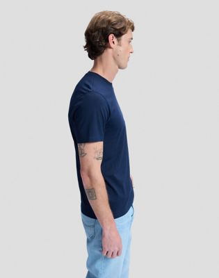 Regular Patch Logo Short Sleeve Tee in Navy