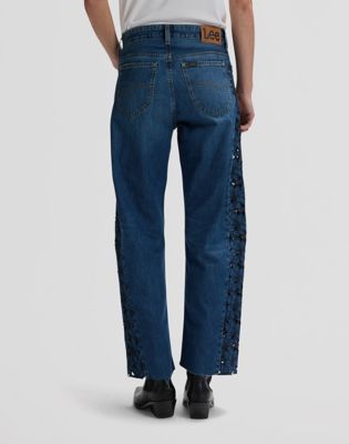 Rider Loose Barrel Jean in Blue Royalty
