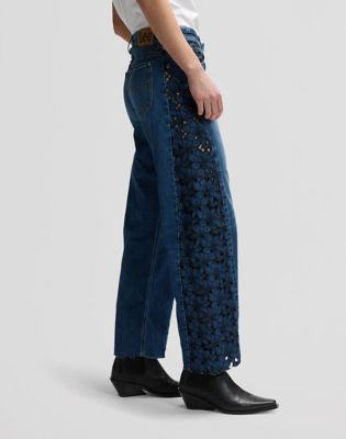 Rider Loose Barrel Jean in Blue Royalty