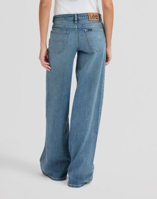 Hope Mid Rise Baggy Jean in Icy Layers