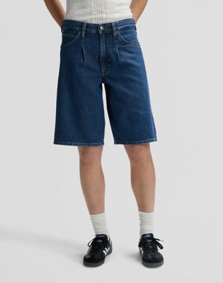 Lee Relaxed Drapey Jort Overt Wash Taille 32