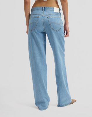Rider Loose Straight Jean in Water Droplet