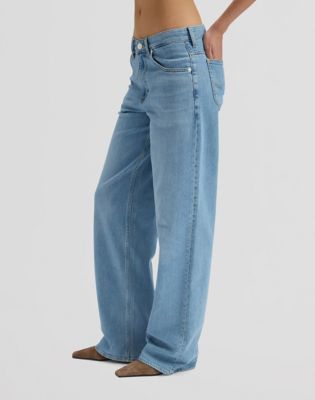 Rider Loose Straight Jean in Water Droplet
