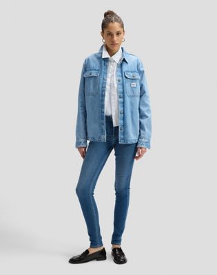 Scarlett High Skinny Jean in Buddy Blue