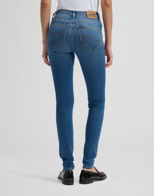 Lee Scarlett High Skinny Jean Buddy Blue, Lee