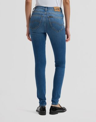 Scarlett High Skinny Jean in Buddy Blue