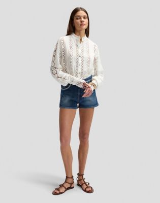 Zigzag Rider Short in Met Destiny