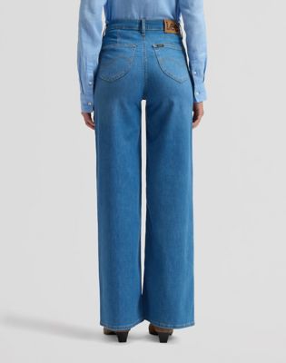 Stella Wide Leg Jean in Dye Star