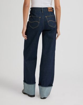 Lee Stella Selvedge Denim Wide Leg Jean Xion, Lee