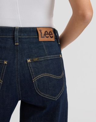 Stella Wide Leg Selvedge Denim Jean in Xion