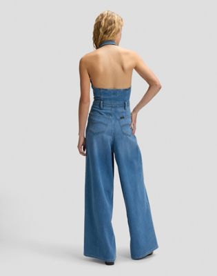 Regular Lightweight Wide Leg Jumpsuit in Mid Embrace
