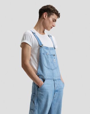 Workwear Relaxed Lee Bib in Just Me
