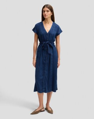 Regular Belted Midi Dress in Sunset Ride