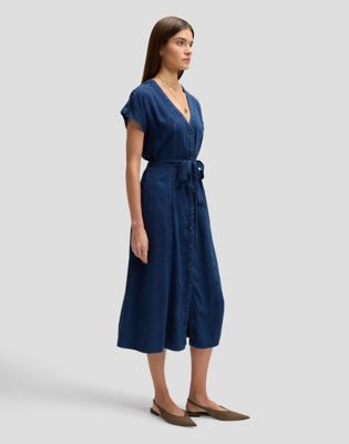 Regular Belted Midi Dress in Sunset Ride