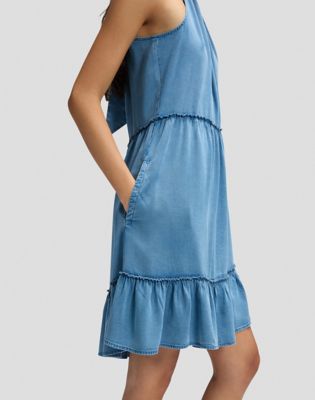 Relaxed Short Summer Dress in Ice Storm alternative view 3