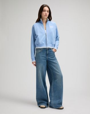 Lee Relaxed Zip Up Hoodie Halogen, Lee