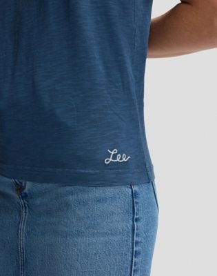 Regular Perfect Tee in Academy Blue