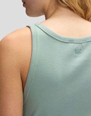Slim Rib Tank in Desert Sage