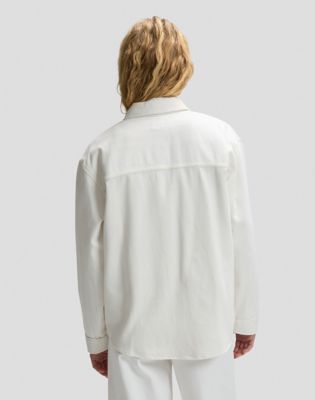 Lee Workwear Relaxed Utility Overshirt Powder White, Lee