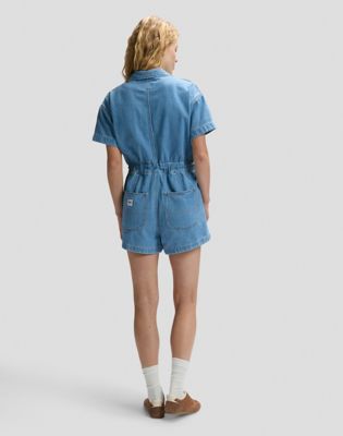 Workwear Relaxed Lightweight Playsuit in Aerial Flight