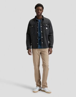 Daren Regular Lightweight Trousers in Dark Taupe