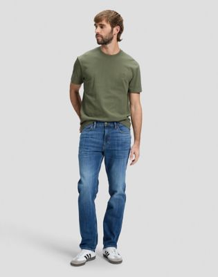 West Regular Low Stretch Jean in Fable