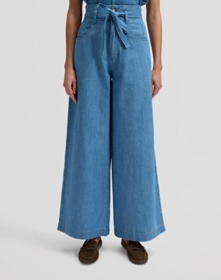 Regular Pleated Lightweight Trousers in Companion Piece