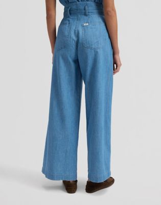 Regular Pleated Lightweight Trousers in Companion Piece