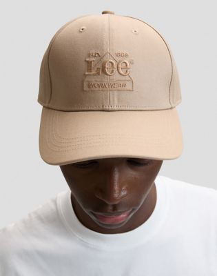 Workwear Embroidery Cap in Perfect Khaki
