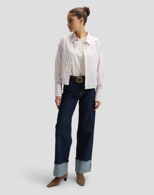 Relaxed Lee Good Day Tee in Ecru