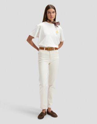 Modern Relaxed Maker Tee in Ecru