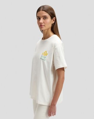 Modern Relaxed Maker Tee in Ecru