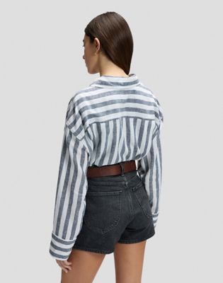 Loose Shirt in Rivet Navy