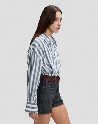Loose Shirt in Rivet Navy