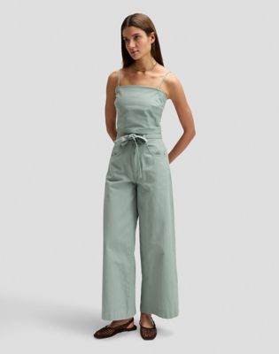 Slim Strappy Tank in Desert Sage