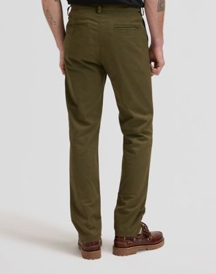 Lee Slim Chino Lightweight Pant Olive Moss, Lee
