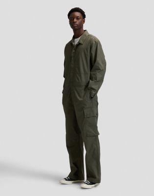 Workwear Relaxed Unionall in Oak Moss
