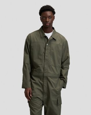 Workwear Relaxed Unionall in Oak Moss