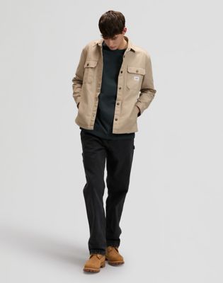 Lee Workwear Relaxed Boxy Tee Washed Black, Lee