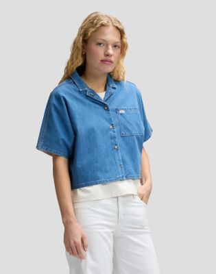 Relaxed Lightweight Resort Shirt in Dye Star